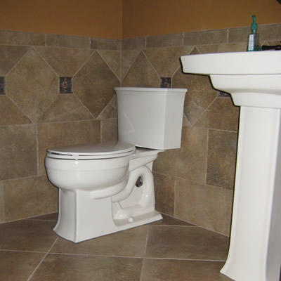 Tile Wainscoting